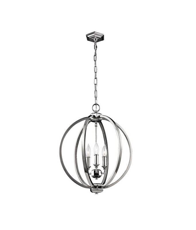 Corinne 3 Light Medium Pendant / Rippvalgusti