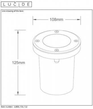 Biltin 11801/01/30 GU10, IP67