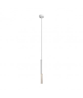 One Pendant White 1x5W LED/ Rippvalgusti