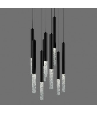 One Pendant Black 1x5W LED/ Rippvalgusti