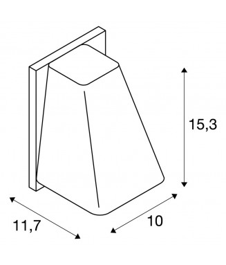 Wallyx Grey 227194/ Seinavalgusti