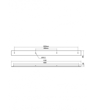 Base CS4LN1150BK / Valgustialus