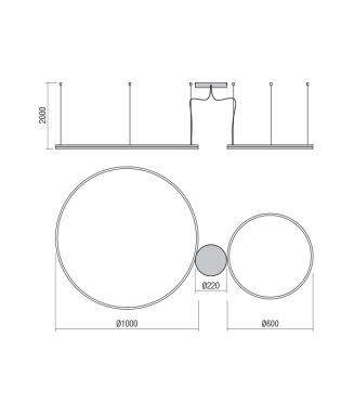 Orbit Bronze D100/60 Triac 01-1721 /Rippvalgusti