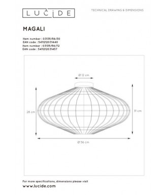 Magali 03135/56/72 /Laevalgusti