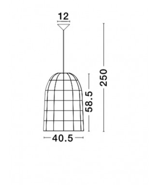 Aurora D-40, 9586681 / /Rippvalgusti