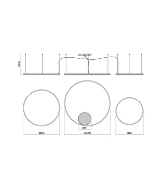 Orbit Black D100/80/60 Triac 01-1954 /Rippvalgusti