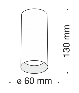 C010CL-01B, 1xGU10 / Laevalgusti