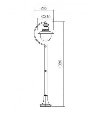 Scott Pole H-100 /Pollarvalgusti