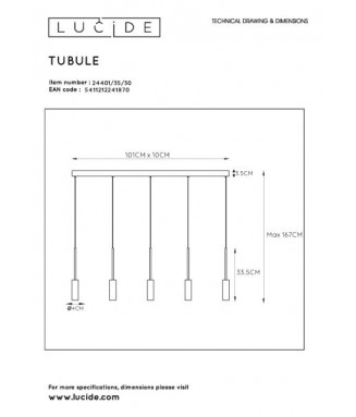 Tubule 24401/35/30 /Rippvalgusti