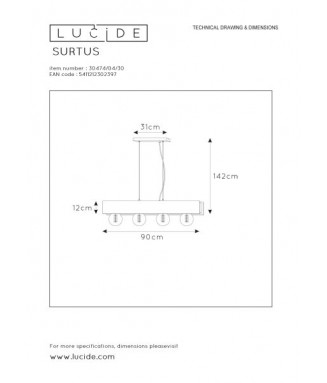 Surtus 30474/04/30 /Rippvalgusti