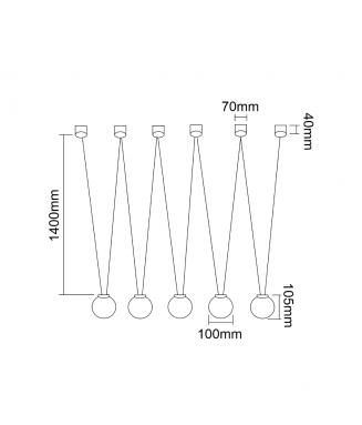 Movo 5 Pendant