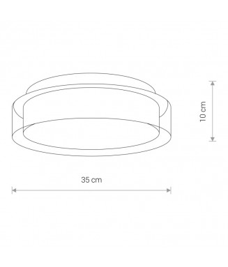 Pan Led M 8174, 17W LED /Laevalgusti