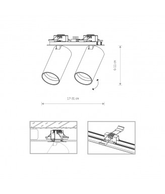 Mono 7828 White, Built-in