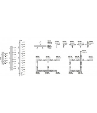 Track SLV White 1m, 1001375