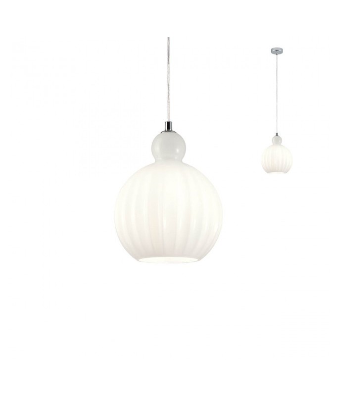 Plumen 01-2065, Opal White D-20 / Rippvalgusti