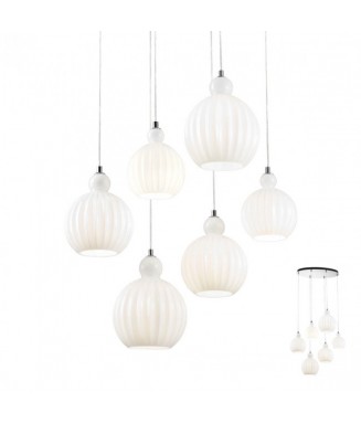 Plumen 01-2068, Opal White / Rippvalgusti