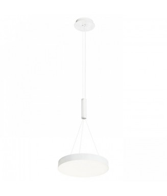 Larisa Pendant White 30W LED / Rippvalgusti