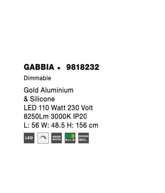 Gabbia 9818232/ Rippvalgusti