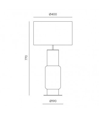 Noa NAC110/ Shade 801011/41 White /Lauavalgusti