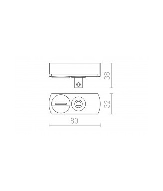 Adapter White  / Siinivalgusti adapter, 1-faasiline