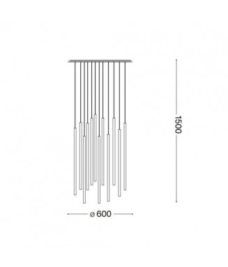 Filo SP12 Bianco 263441 /Rippvalgusti