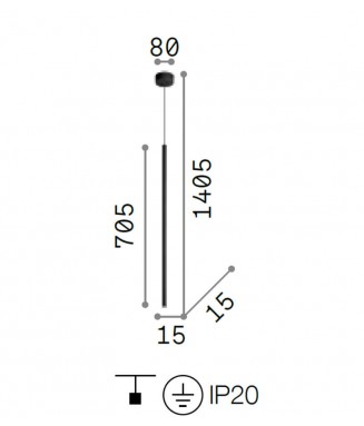 Filo SP1 Bianco 263687 /Rippvalgusti