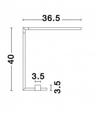 Raccio Table Black 9180724/ Lauavalgusti