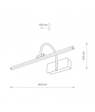 Giotto Led S 8168/ Seinavalgusti