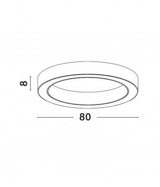 Opal 9345637 D-80 Gold/ Laevalgusti