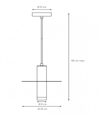 Selin IP44 Pendant 03444/01/31 White /Rippvalgusti