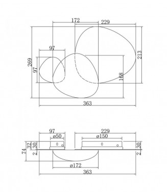 MOD314WL-L8N3K /  Seinavalgusti