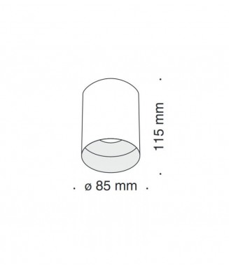 C014CL-01W, 1xGU10 / Laevalgusti