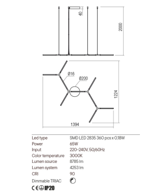 Stick Brass 01-2796 /Rippvalgusti