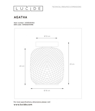 Agatha 03133/01/02 D-18cm