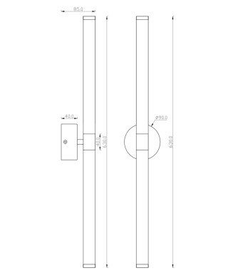 MOD106WL-L16G3K  /Seinavalgusti