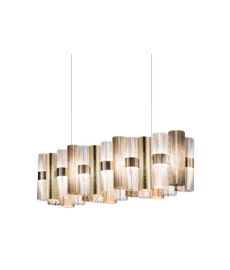 La Lollo Suspension 100 Gold/ Rippvalgusti