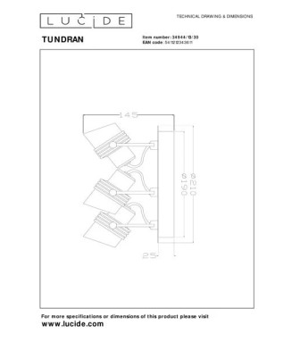 Tundran 34944/13/30 / Спот потолочный светильник