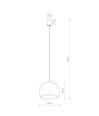 Candy 10295 D-27cm/ Rippvalgusti