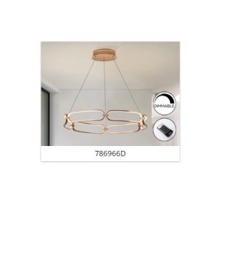 Colette Pendant 786966D+pult , D-80cm / Rippvalgusti