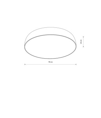 Satellite 8024 Grey D-78cm/ Laevalgusti