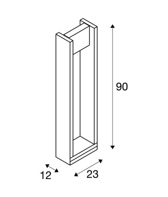 Quad Pole 18W IP65 1003001