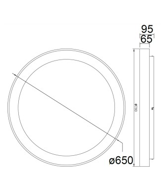 Niseko Black 8580 D-65cm