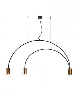 17109 Pendant Light Black/Copper