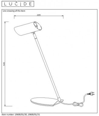 Hester 19600/01/30 Anthracite, 1xGU10