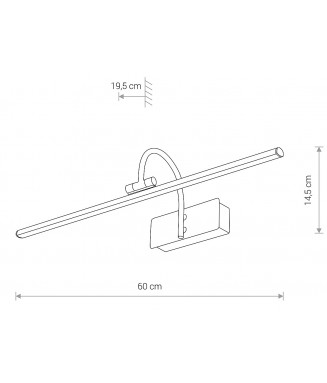 Giotto Led M 8170/ Seinavalgusti