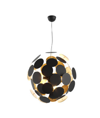 Dots Black Pendant, 6xE14