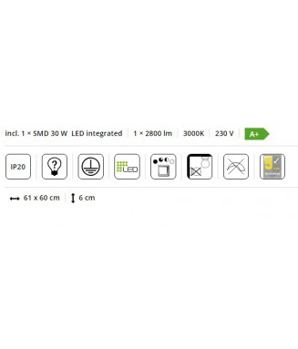 Sedona  White 30W LED