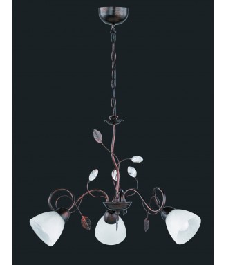 Traditio Antique Rust Chandelier -3/ Rippvalgusti