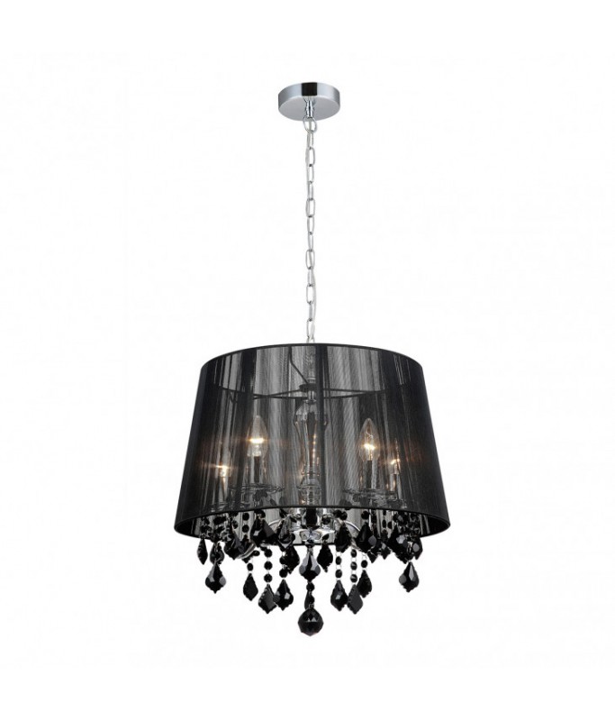 Cornelia Pendant -5 Black / Rippvalgusti