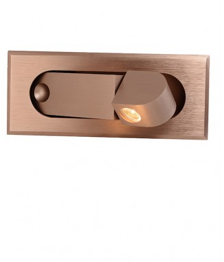 H44 Wall Lamp Rose- Copper /Süvis. valgusti